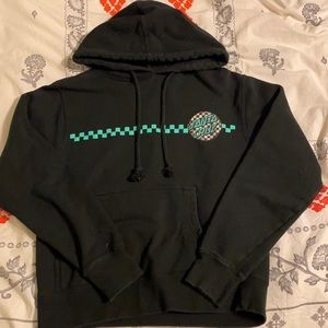 santa cruz hoodie (black)